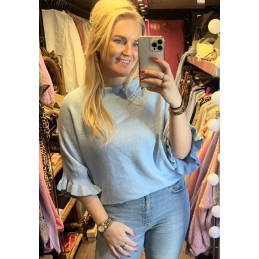 Kiki top Licht blauw