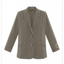 Smile blazer taupe