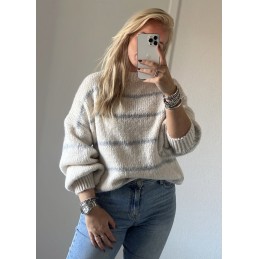 Juul sweater streep blauw