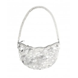 Glitter bag zilver