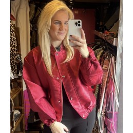 Jasmijn bomber rood