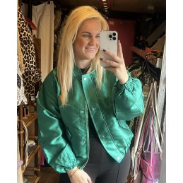 Jasmijn bomber groen