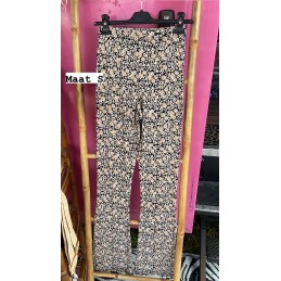 Flared legging bloemen